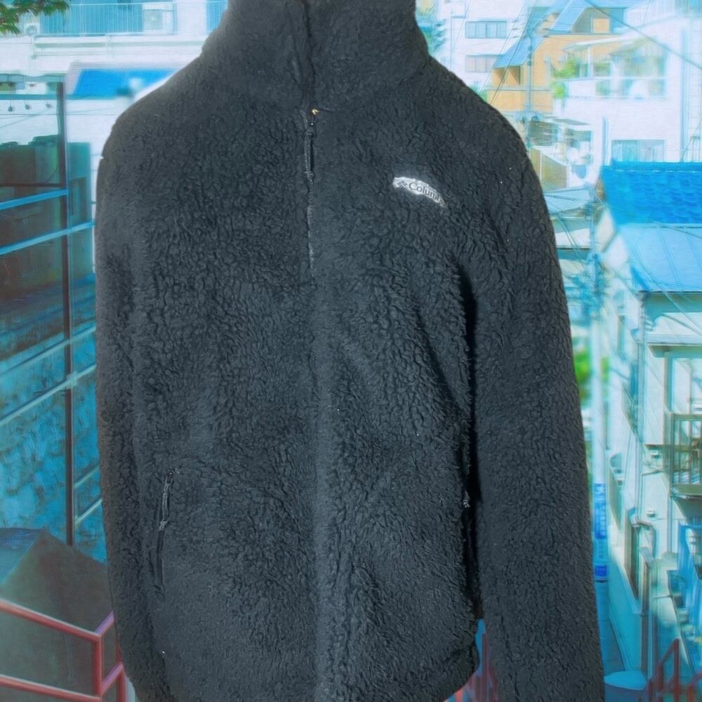 Columbia Women's Winter Pass Black Sherpa Full Zip Jacket Size Medium NWT